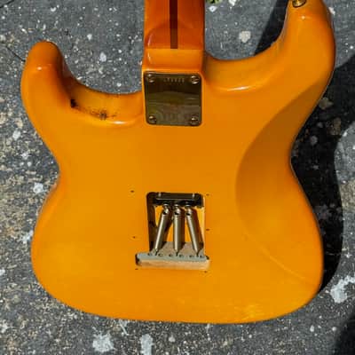 Fender Stratocaster FSR Deluxe Player '62 AVRI Reissue 2005 - very cool faded Olympic White looks 50 years old already. image 10