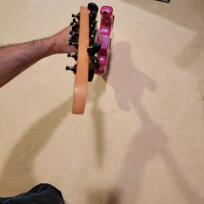 Kramer Pacer Deluxe 1985-1986  Flip Flop Pink image 10
