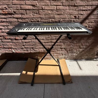 Korg Wavestation EX WS1 61-Key Vector Synthesizer Keyboard w/ On-Stage Stand – AS-IS image 1