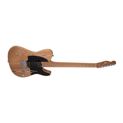 Charvel Pro-Mod So-Cal Style 2 24 HH 2PT CM Ash 6-String Right-Handed Electric Guitar with Caramelized Maple Fingerboard (Natural) image 3