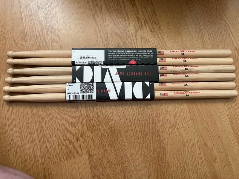 Vic Firth American Classic 3A Set image 1