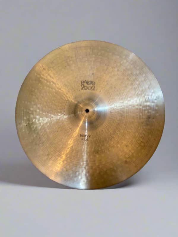 Used Paiste Black Label 2002 Heavy 20" Ride 2620g w/ video demo of actual cymbal for sale image 1
