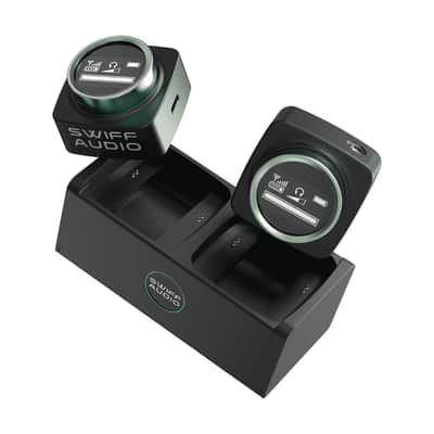 Swiff Audio WX510 Wireless In Ear Monitor IEM System, 2 Receivers, Charging Case image 8