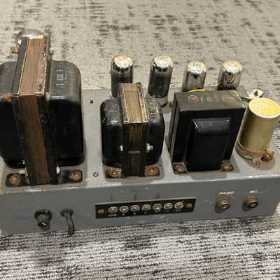 Brentwood K14 vintage tube amplifier project PA amp K-14 image 13