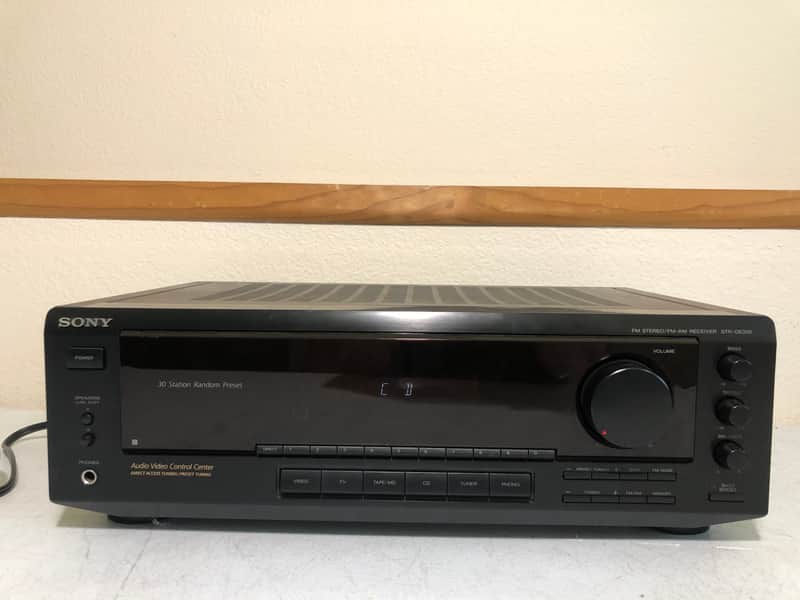 Sony STR-DE305 Receiver HiFi Stereo Vintage 2 Channel Phono Home Audio AM/FM image 1