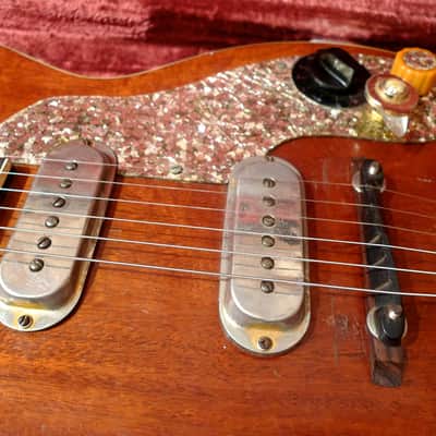 Premier Scroll Guitar 1958 Natural image 23