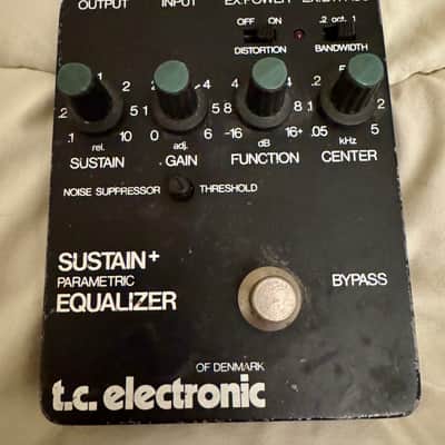 TC Electronic Sustain + Parametric Equalizer 1980s - Black image 6