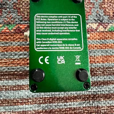 Electro-Harmonix Bass Big Muff Pi 2 Dual Op-Amp Fuzz 2026 - Present - Green / White image 2
