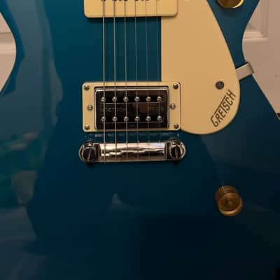 Gretsch G2215-P90 Streamliner Junior Jet Club 2022 - Present - Ocean Turquoise image 2