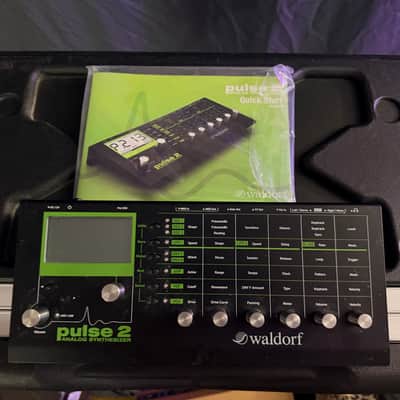 Waldorf Pulse 2 Analog Synthesizer Module 2013 - Present - Black image 1