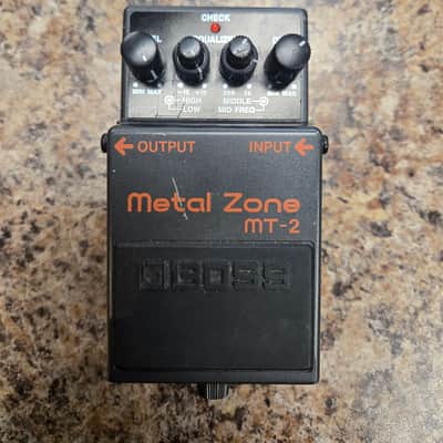 Boss MT-2 Metal Zone (Silver Label) 1991 - Present - Black image 1