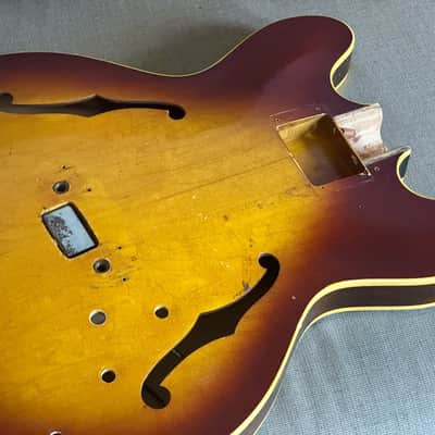 Gibson EB-2 Bass Body (ES-335 Style) – Tea Burst image 5