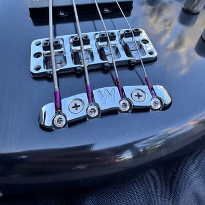 Warwick Rockbass German Pro Corvette 1996 - Nirvana black. Buying a image 6