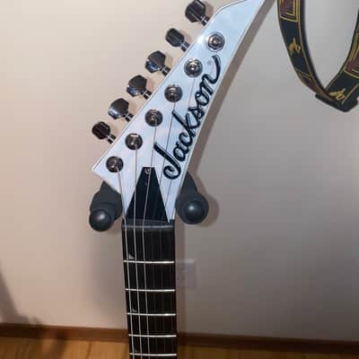 Jackson Pro Series SL2A MAH HT Soloist 2021 - Unicorn White - Pickups Upgrade & HSC image 5