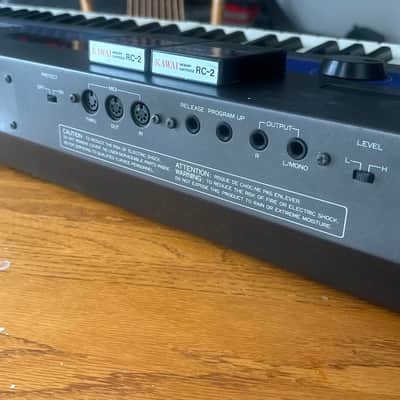 Kawai K3 - Hybrid Synthesizer W/ PPG Style Overlay & 2 RC-2 Memory Cartridges image 5