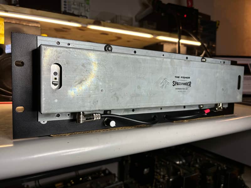 The Fisher Space Expander K-10 Spring Reverb -Racked-King Tubby Boost Mod-Jensen Transformer image 1