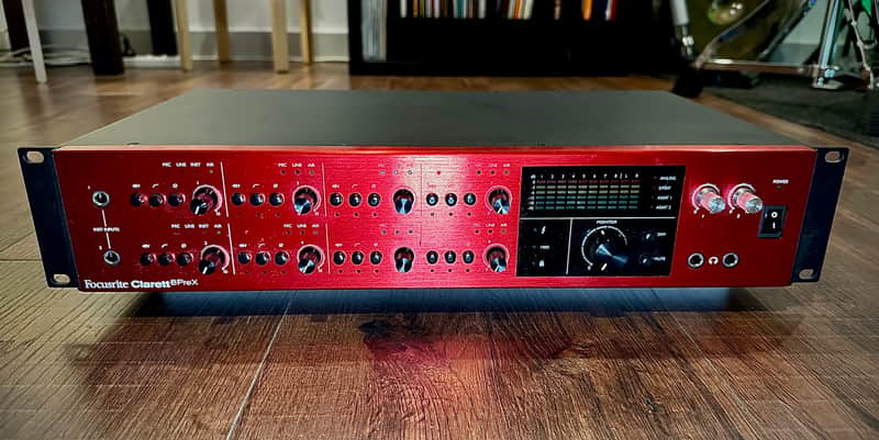 Focusrite Clarett 8Pre X Thunderbolt Audio Interface