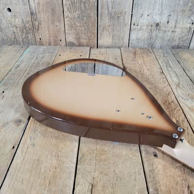 Danelectro Bellzouki 12 String Teardrop 1960s w/ Gig Bag - Brown Burst image 17