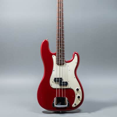 Fender Precision Bass 1966, Candy Apple Red image 6