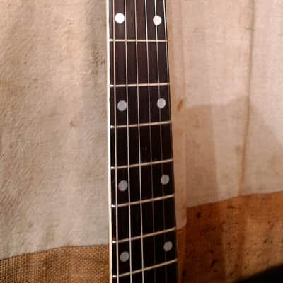 Premier Scroll Guitar 1958 Natural image 4