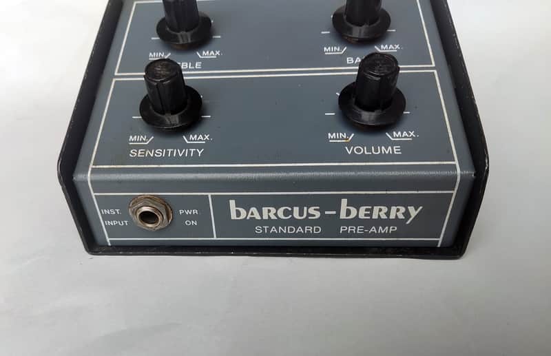 Vintage Barcus-Berry Standard Preamp - model 1330 70's | Reverb