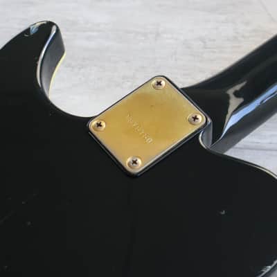 1987 Greco Japan TRS-60 Contemporary Style Telecaster (Gloss Black) image 11