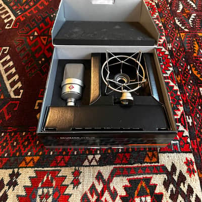 Neumann TLM 103 with EA1 Shockmount - Nickel image 2