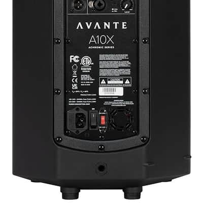 2 Avante Audio A10X 1000 Watt 10" 2-Way Powered DJ PA Speakers+Stands+Headphones image 20