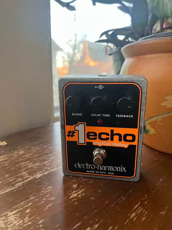 Electro-Harmonix #1 Echo Digital Delay 2007 - Present - Black / Orange image 1