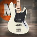 Vintage VJ74 ReIssued Maple Fingerboard Bass Guitar - Vintage White (VJ74MVW)