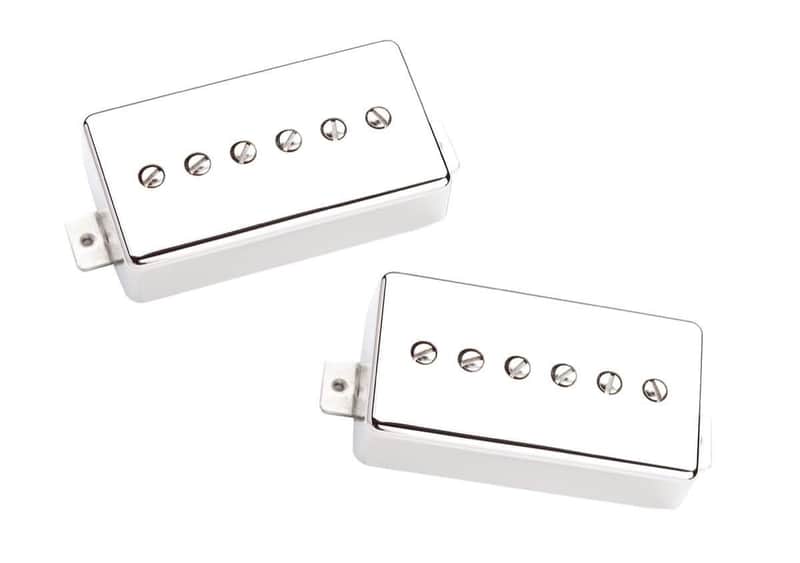 Seymour Duncan 11108-16-NC Phat Cat Set Guitar Pickup Neck and Bridge - Nickel image 1