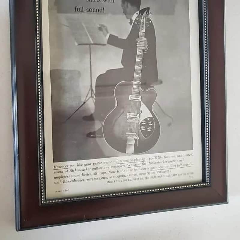 1961 Rickenbacker 360F Bw