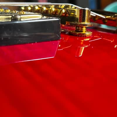 LP-Style Electric Guitar – Flamed Maple Top – Gold Hardware image 11