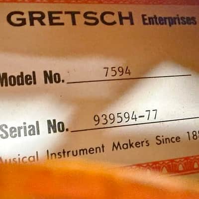 MIJ 1993 Gretsch 7594 White Falcon II Semi Hollowbody El. Guitar w/ OHSC, Excellent Condition image 9