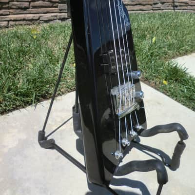 1985 Hondo Alien Headless Bass Guitar with Case image 8