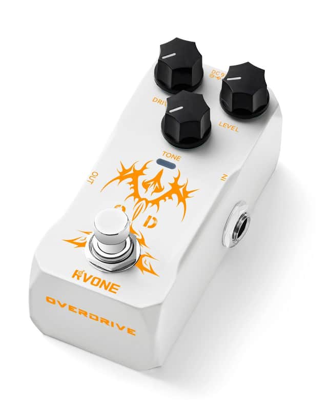 RVONE Overdrive Guitar Pedal, Tube Screamer Guitar Pedal, Guitar Effects Pedal for Electric Guitar, Analog Guitar Effects Pedal, True Bypass image 1