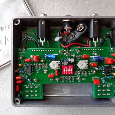Hot Box Pedals HB-DD Dual Drive Overdrive Superb Drive and Sustain Tone 2019 image 5