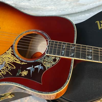 NEW! Gibson Custom Shop Dove - Doves In Flight - Made 2 Measure - Custom Ordered in Autumnburst Finish - Authorized Dealer - 5 lbs - G06614 image 2