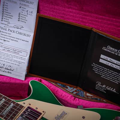 GIBSON USA Custom Shop Historic 1960 Les Paul Standard PSL "Candy Green + Rosewood @ image 3