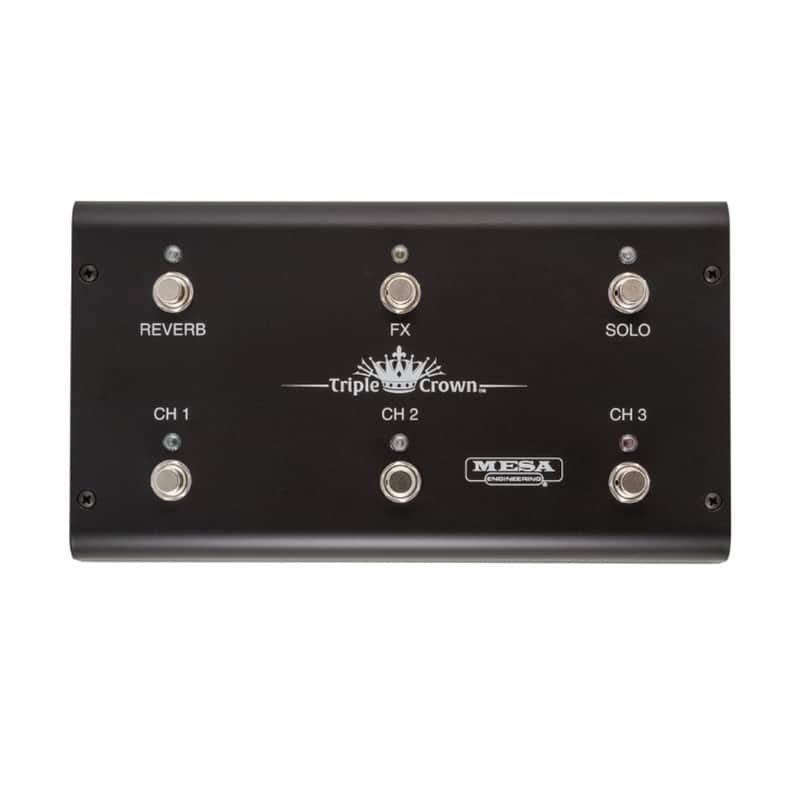 MESA/Boogie Triple Crown TC-50 and TC-100 6-Button Footswitch, FC.TC image 1
