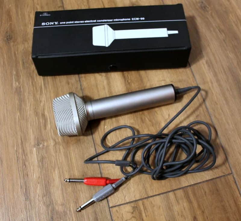 Sony ECM-99 one-point stereo microphone | Reverb