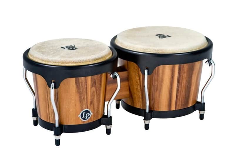 Latin Percussion Aspire Jamjuree Wood Bongos, Natural LPA601SW image 1