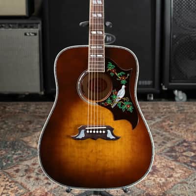 Gibson Dove Anniversary Limited Edition Acoustic/Electric Guitar - Cremona Burst with Hardshell Case image 4