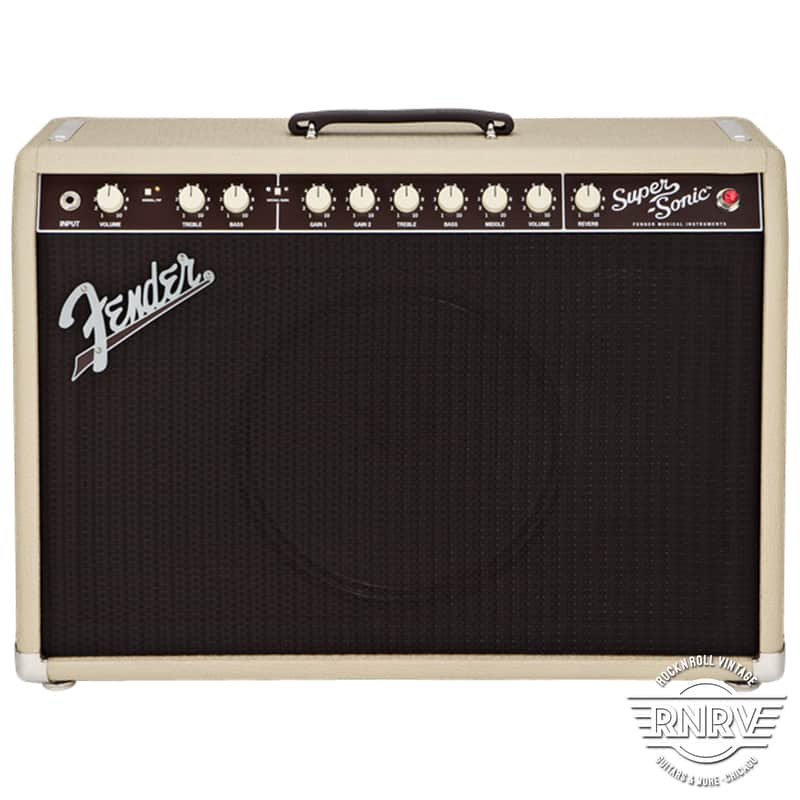 Fender Super-Sonic 22 2-Channel 22-Watt 1x12" Guitar Combo - Blonde image 1