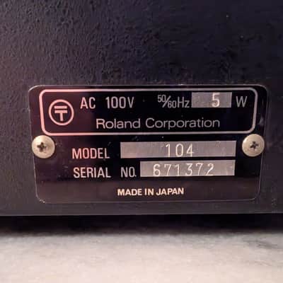 Roland System 100 Model 104 Sequencer Module 1975 - 1979 - Black image 4