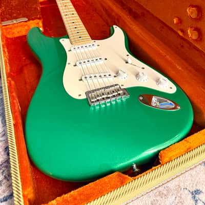 2005 Fender Stratocaster "CANDY GREEN" Eric Clapton Signature Model + OHSC image 23