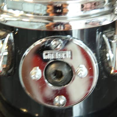 Rare Gretsch USA - nitron black vintage 1975 6&8 concert toms image 5