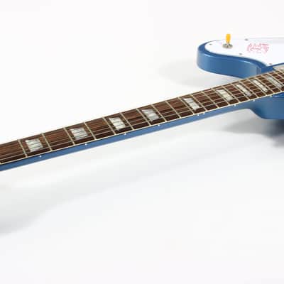 1999 Gibson Custom Shop Historic 65 Reissue Reverse Firebird V Pelham Blue image 16