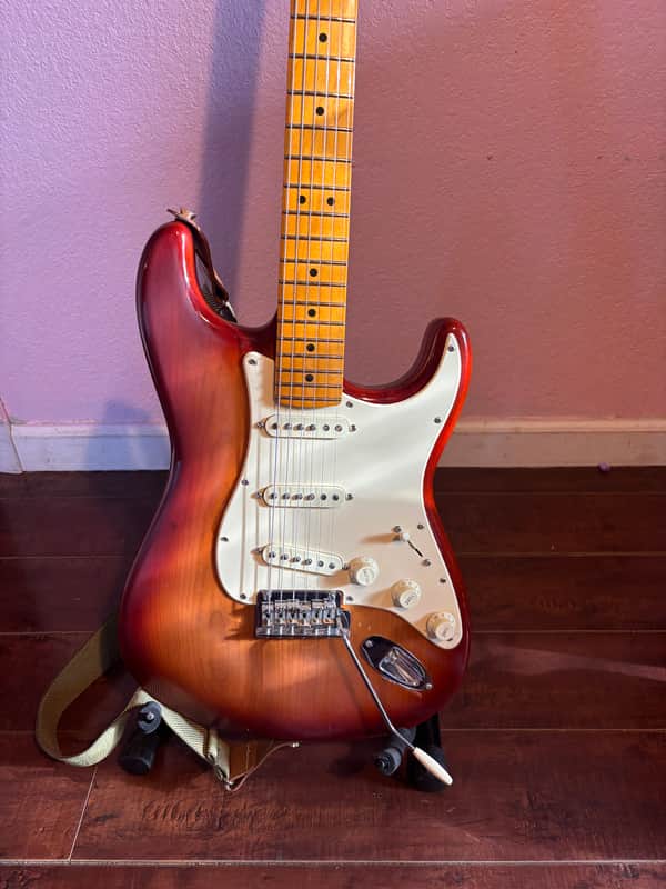 Fender American Professional II Stratocaster with Maple Fretboard 2020 - Present - Sienna Sunburst PARTSCASTER image 1