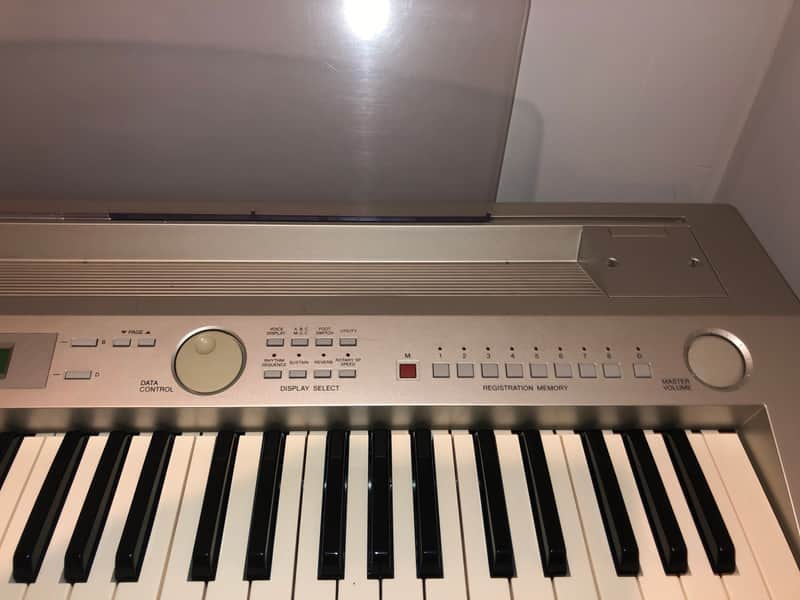 Yamaha Electone Stagea ELB01 MIDI 2XG GS 2010 Silver | Reverb